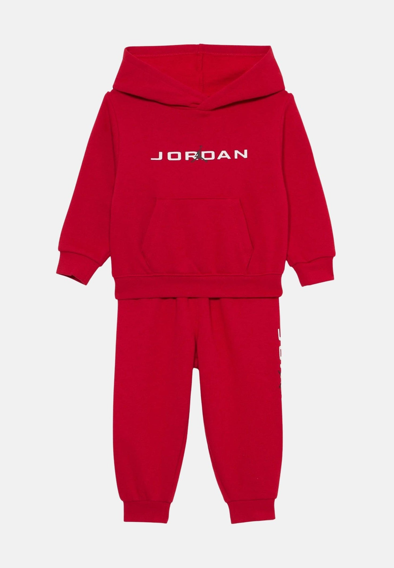 Tuta MJ Baseline Fleece nera da neonato