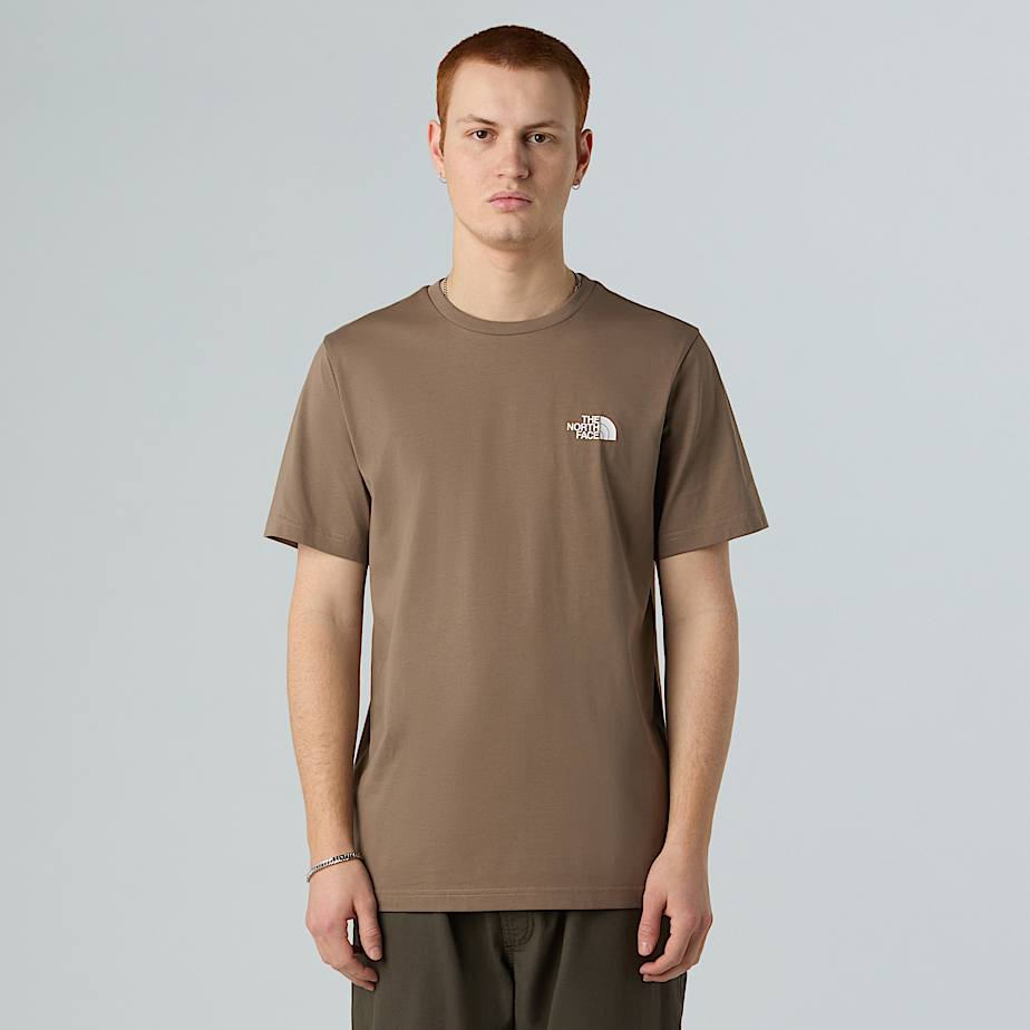 M Ss Simple Dome Tee NF0A87NG BOW THE NORTH FACE 