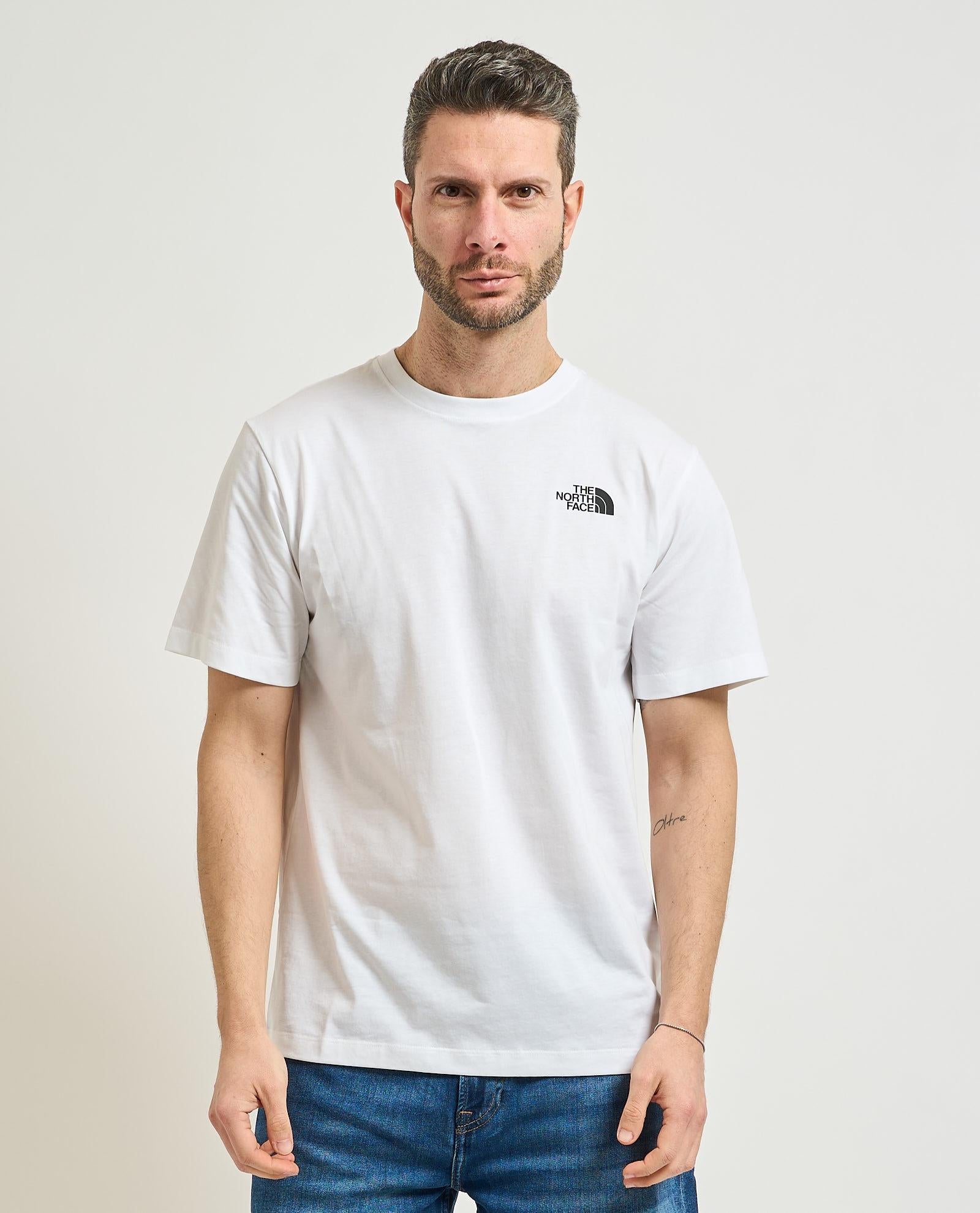 Mountain Sketch Regular Short Sleeve NF0A8GUZ FN41 THE NORTH FACE 