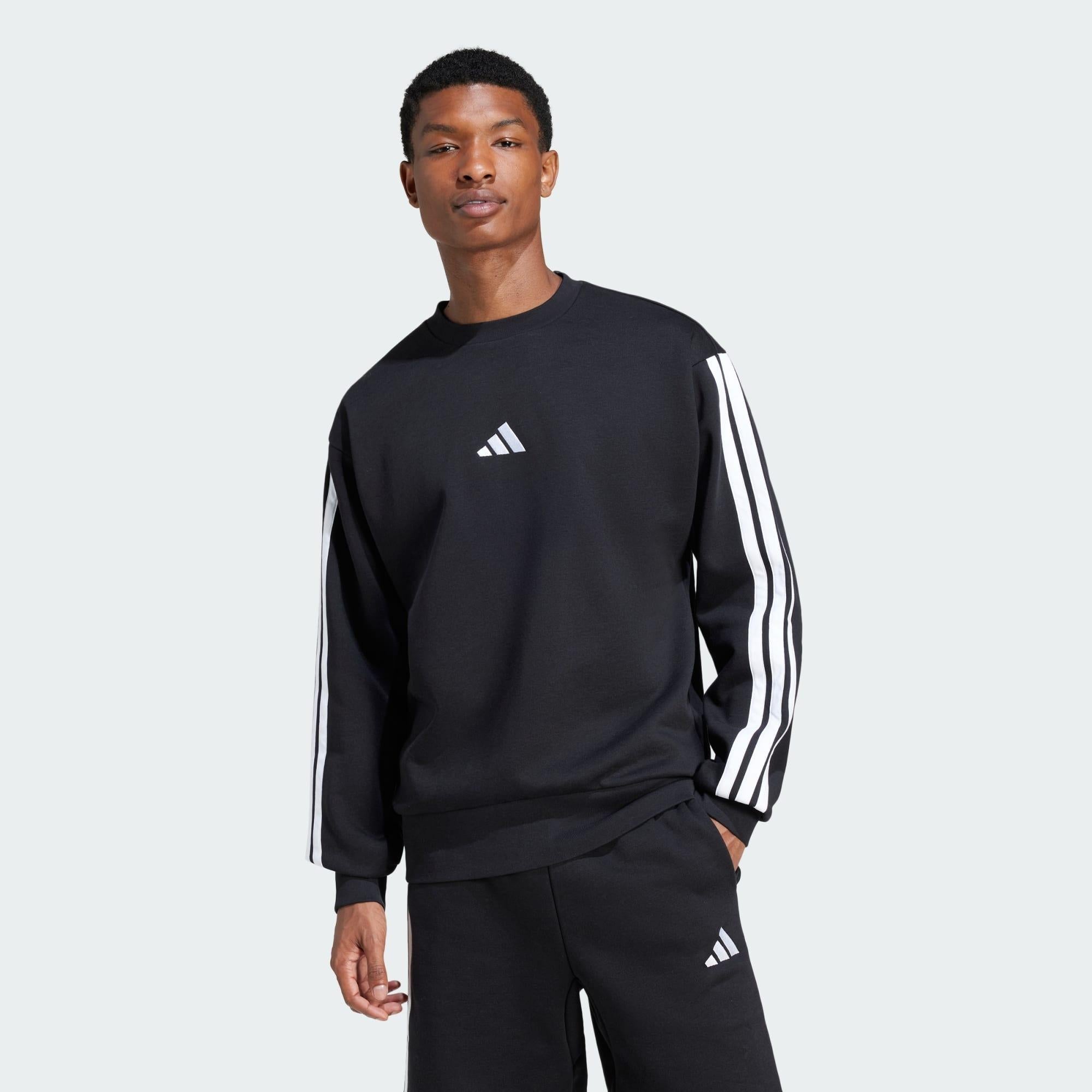 Essentials 3-Stripes Fleece Sweatshirt JE6304 UNI ADIDAS 
