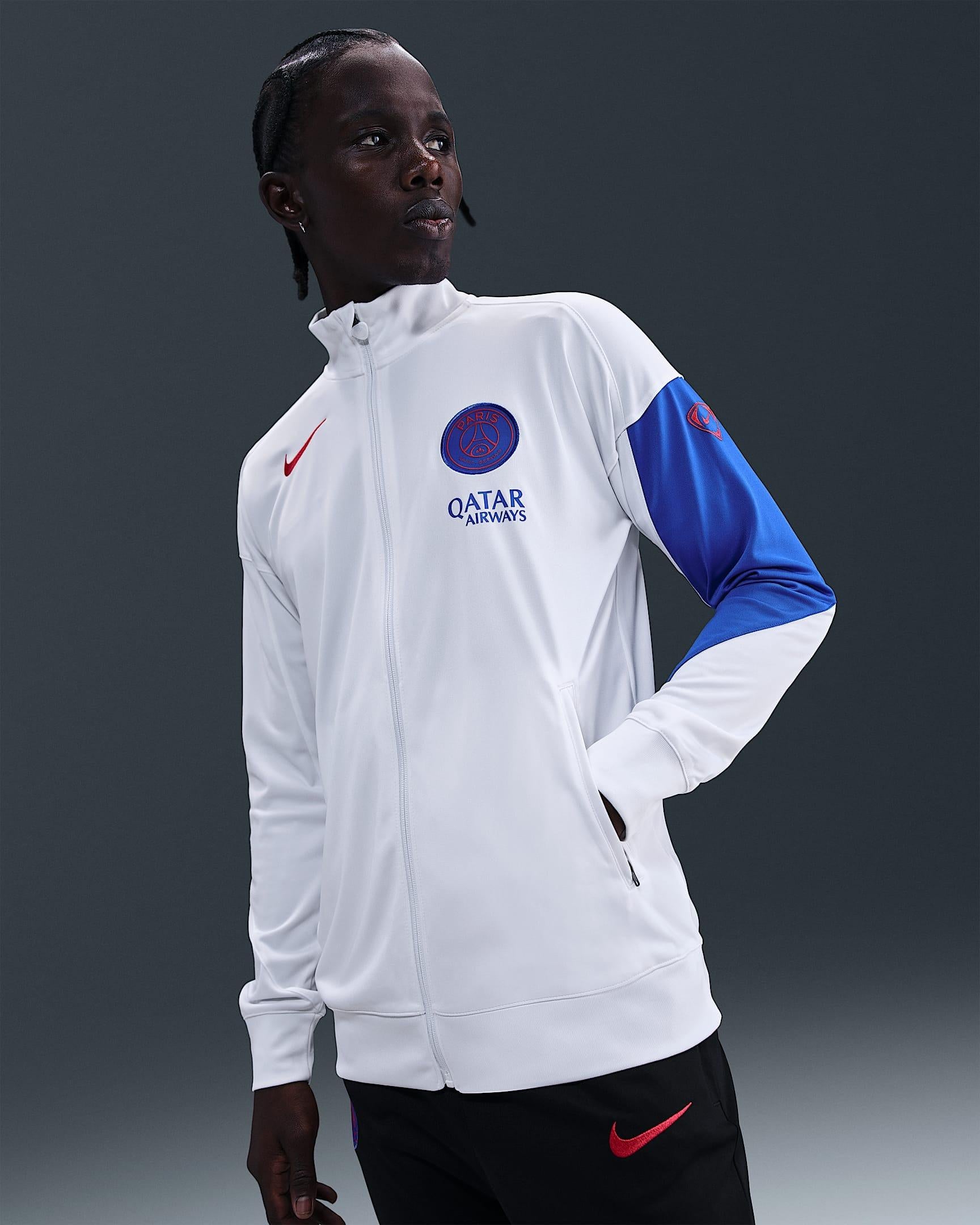 Paris Saint-Germain Strike  Terza<BR/>Tuta da calcio in maglia Nike Dri-FIT Total 90 HM3403 101 NIKE 