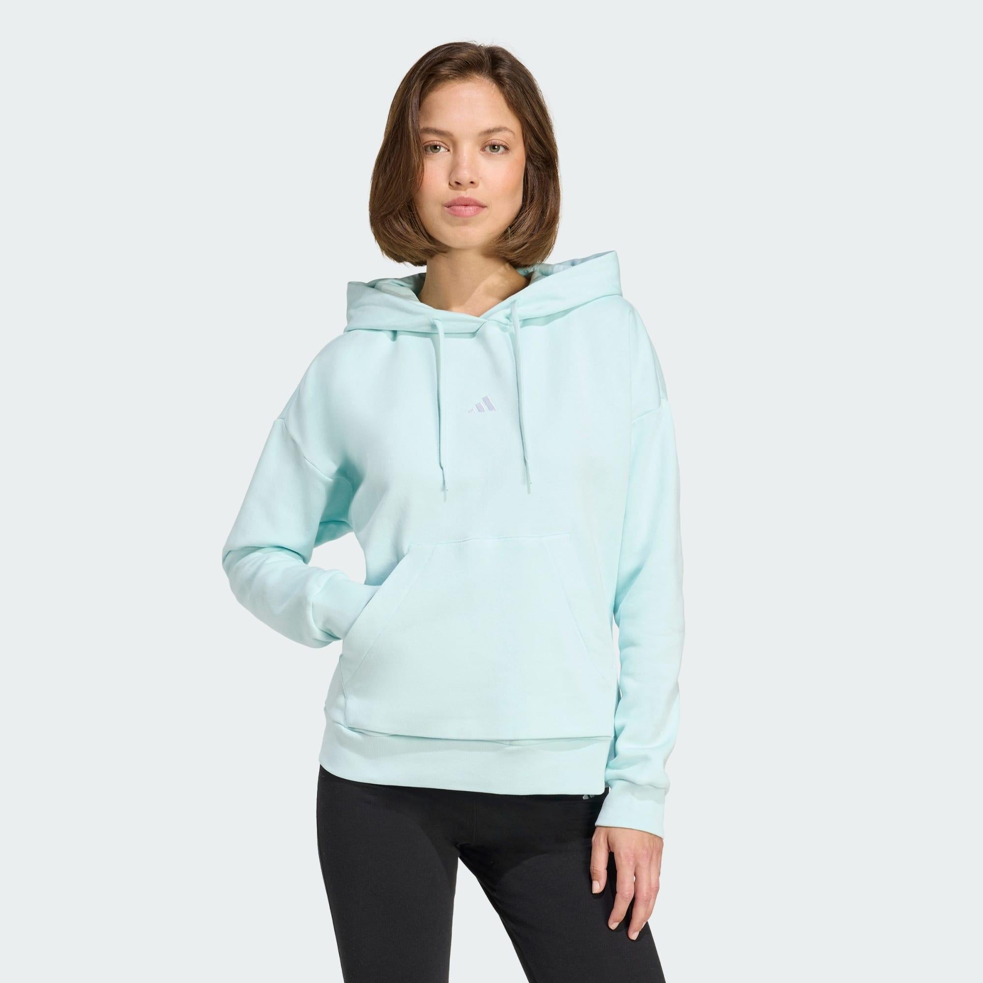 Essentials Small Logo Feel Cozy Hoodie AJV7312 UNI ADIDAS 