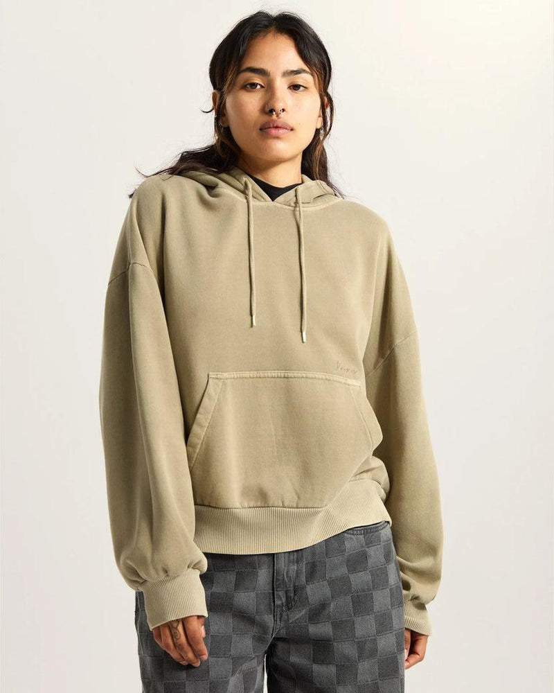 Retro PO Hoodie Bay Leaf