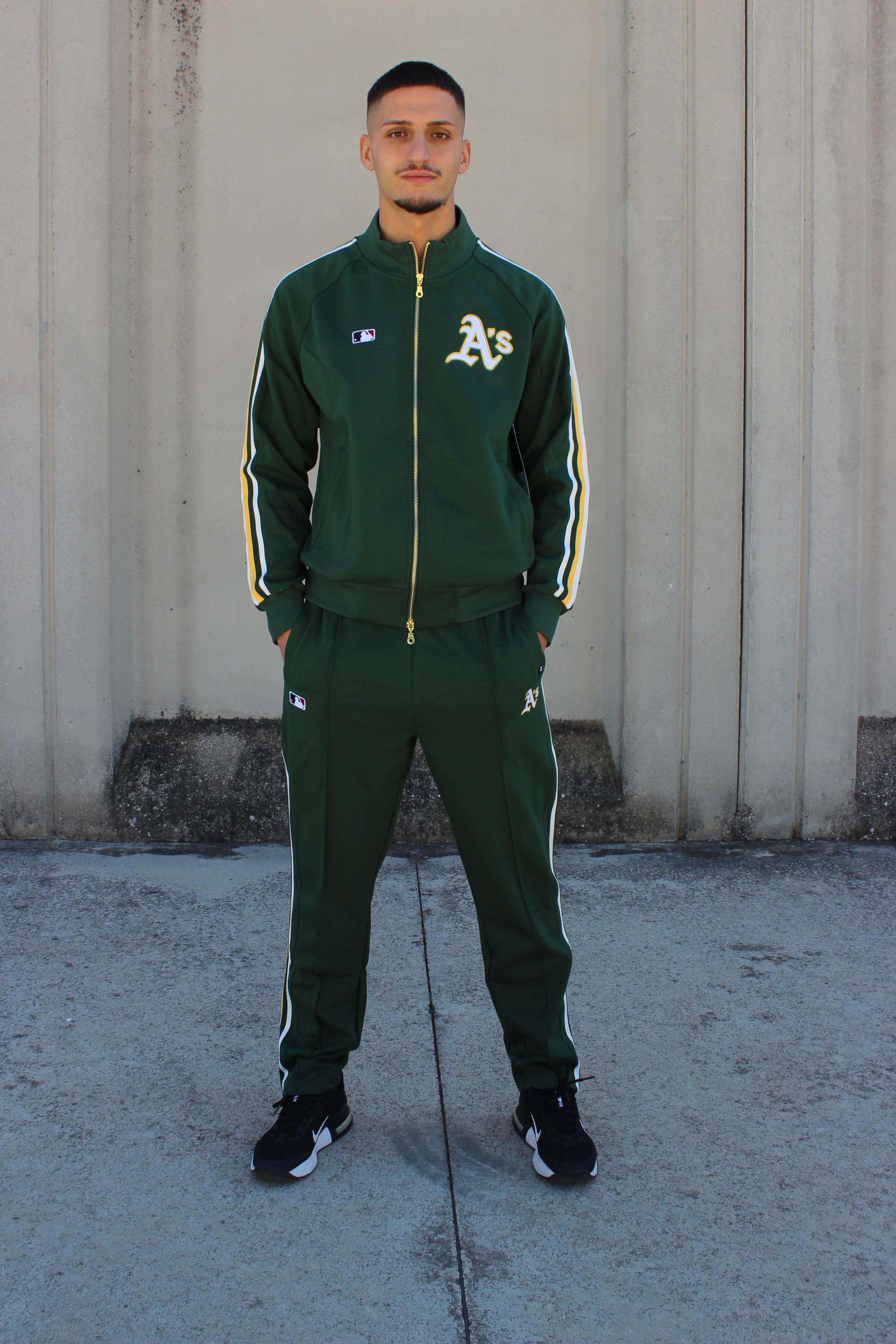 Tracksuit Jetway Oakland Athletics BB018PMIRPL636516 GREEN 47 BRAND 