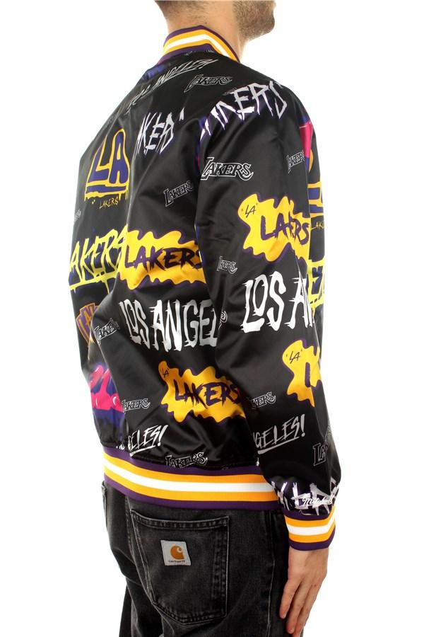 NBA Jacket reversible OJZP4770 LALBLK MITCHELL&NESS 