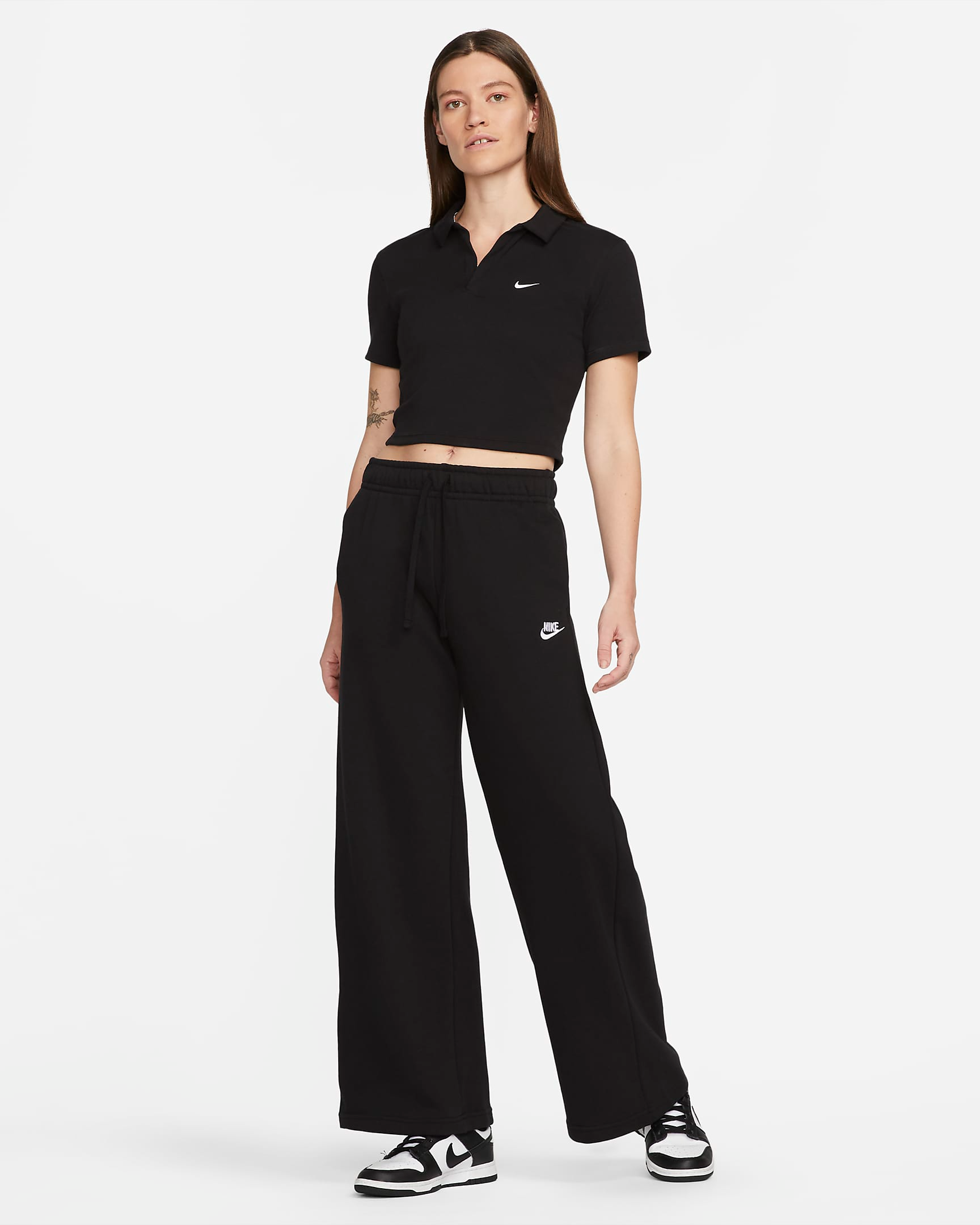 Nsw Essntl Polo Top DV7884 010 NIKE 