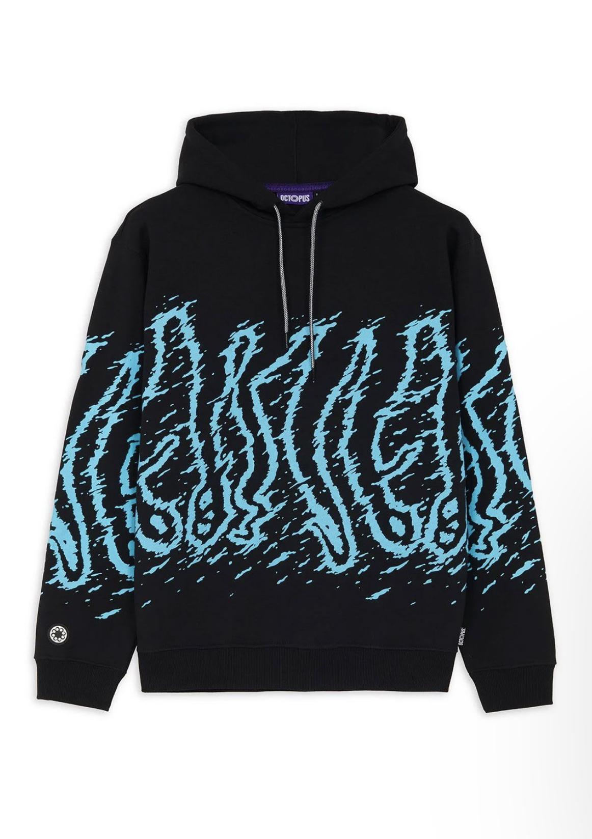 Fast Hoodie 23SOSH02 BLACK OCTOPUS 
