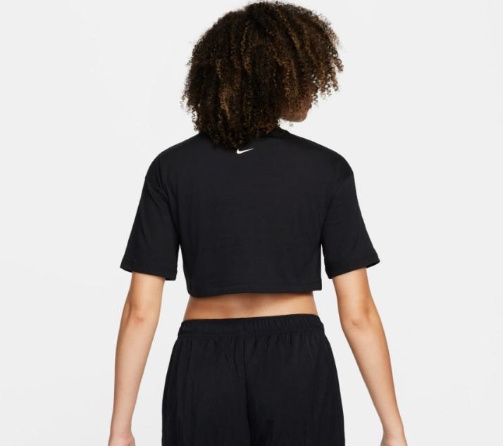 nsw crop tee gls FZ4635 010 NIKE 