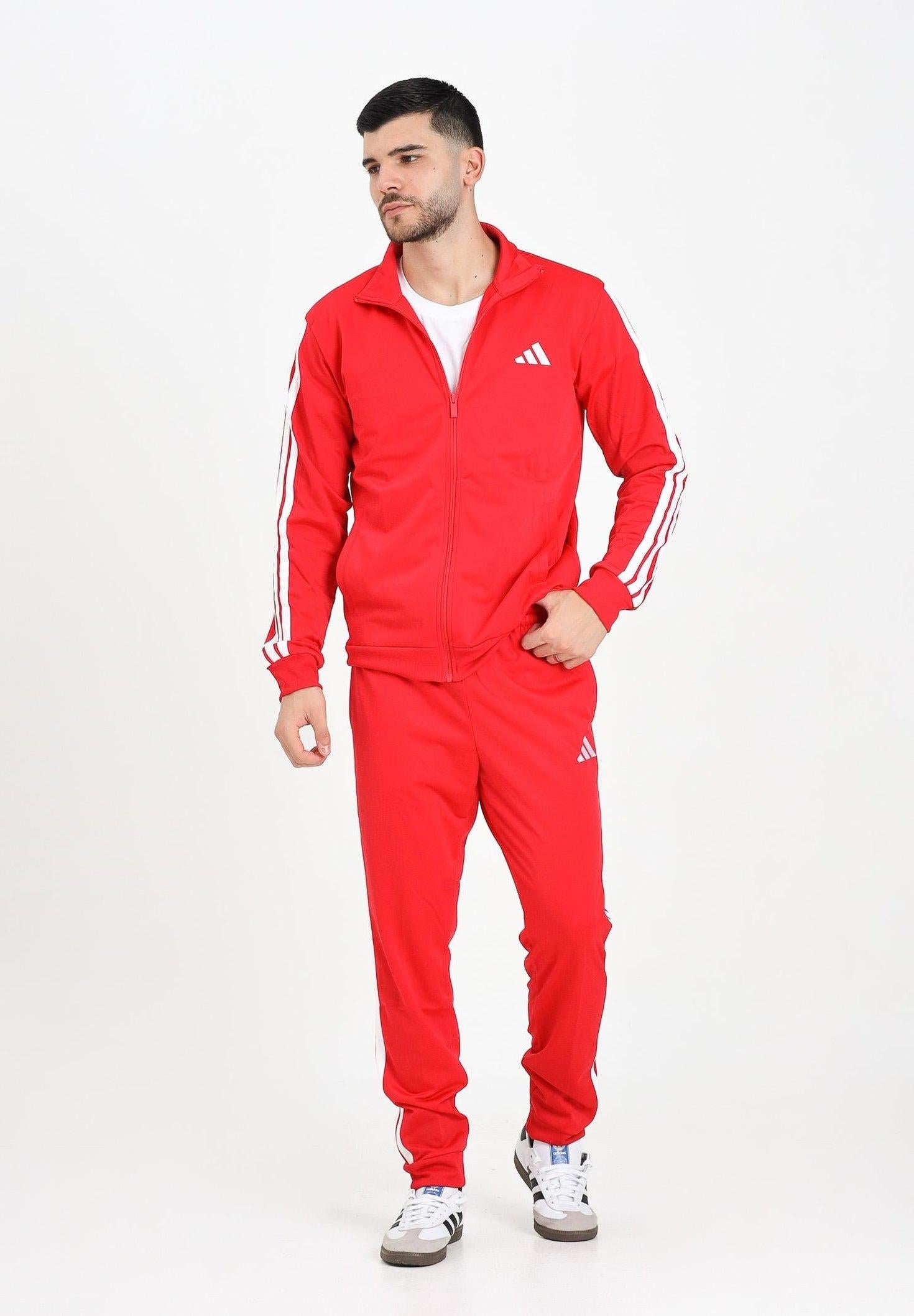 Tuta sportiva Basic 3 Strisce Tricot Track Suit JX8731 UNI ADIDAS 