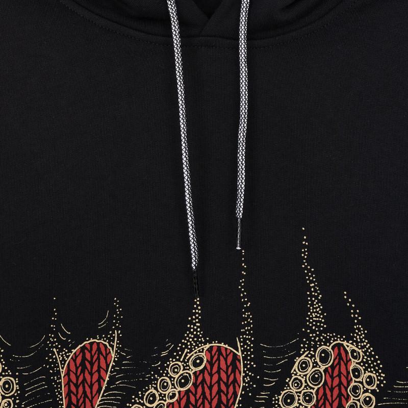 Freddy Hoodie 22WOSH90 BLACK OCTOPUS 