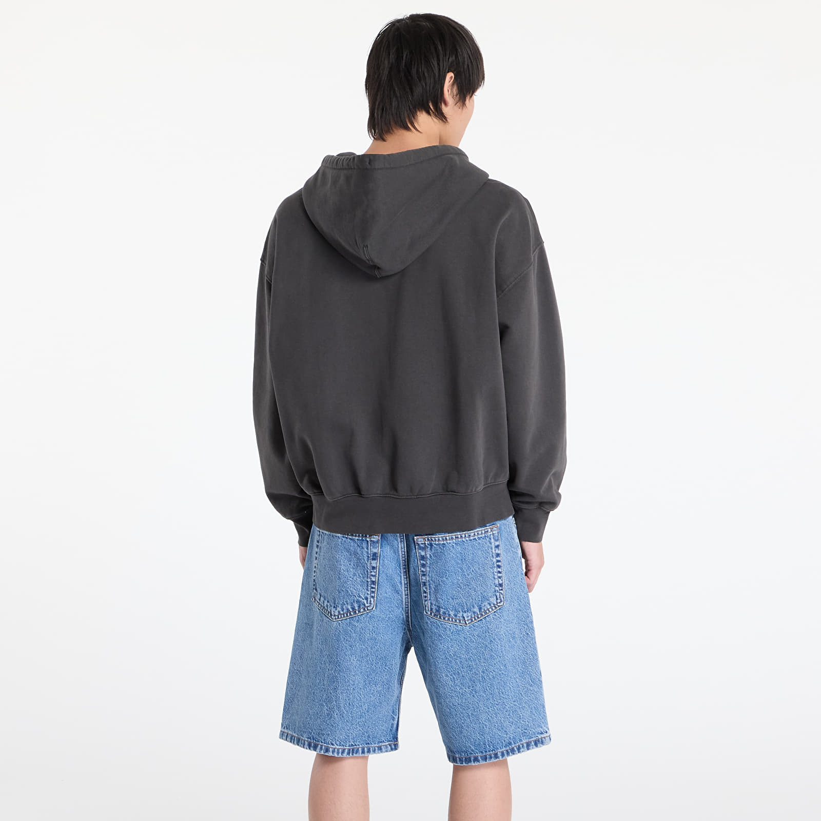 LX Zip Hoodie Faded Black VN000P98 EMV1 VANS 
