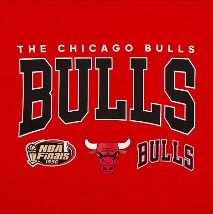 Champ Stack Tee BMTRINTL1262 CBUREDI MITCHELL&NESS 