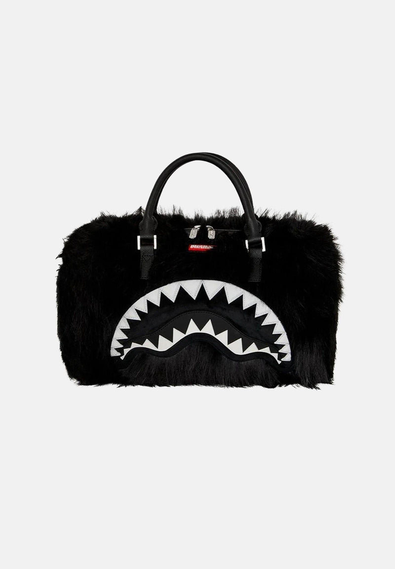Fur Cray Black Mini Duffle