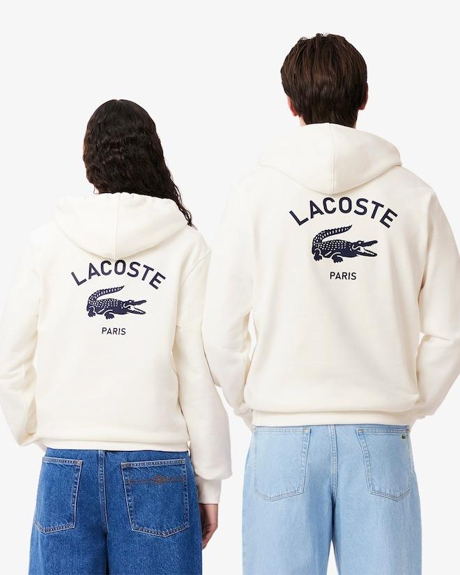 Felpa con cappuccio con stampa SH2740 70V LACOSTE 