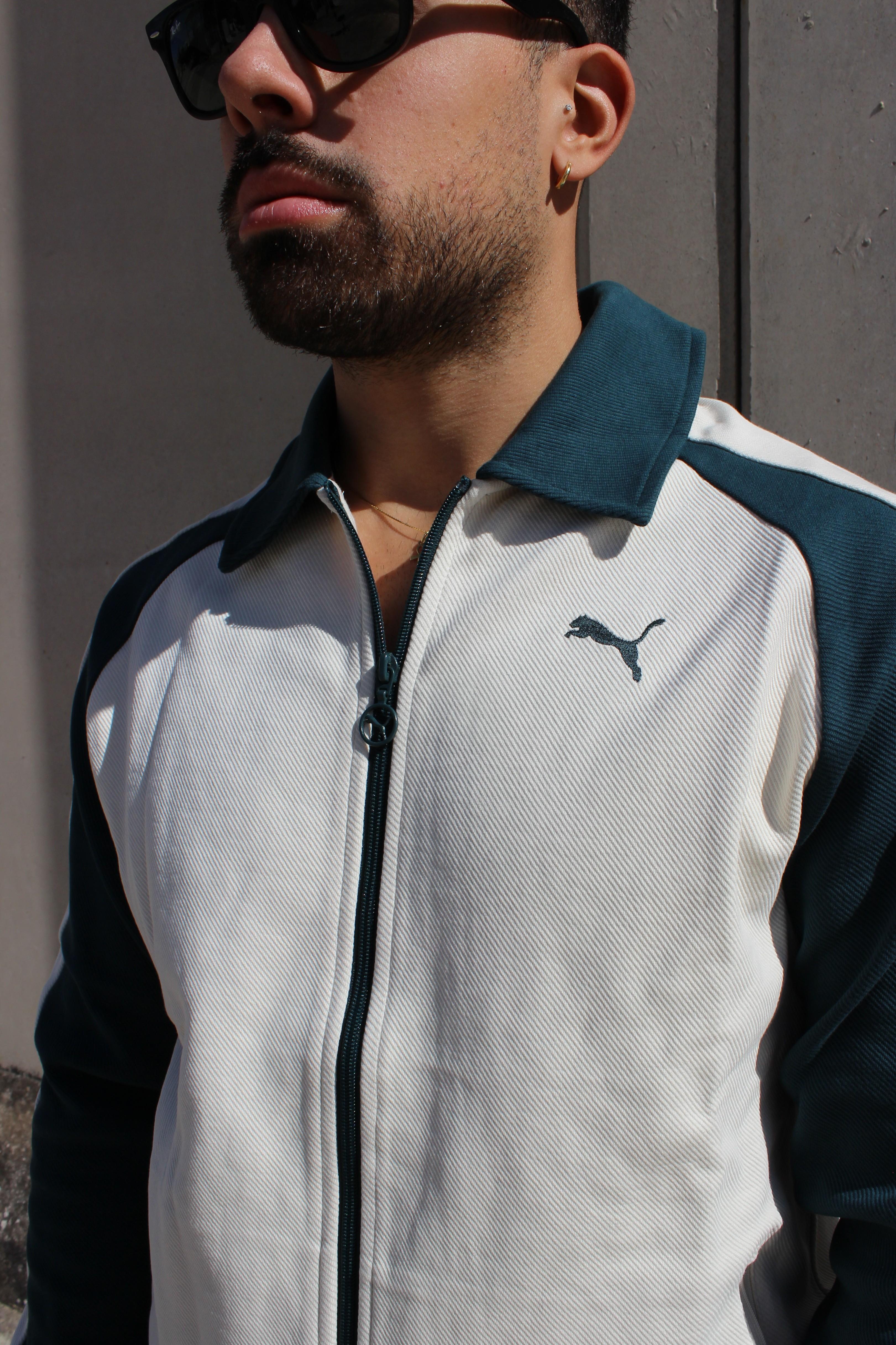 jacquard tracksuit with relaxed mandarin collar T7 DK 632994 87 PUMA 