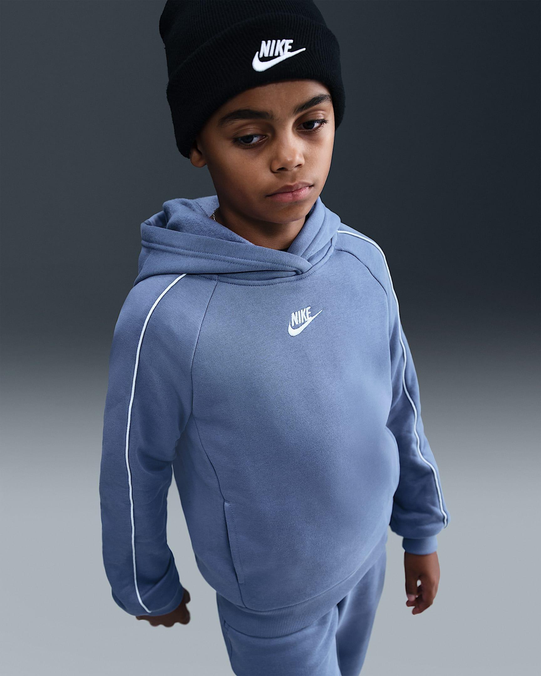 Sportswear Club Fleece<BR/>Tuta con cappuccio HQ9318 499 NIKE 