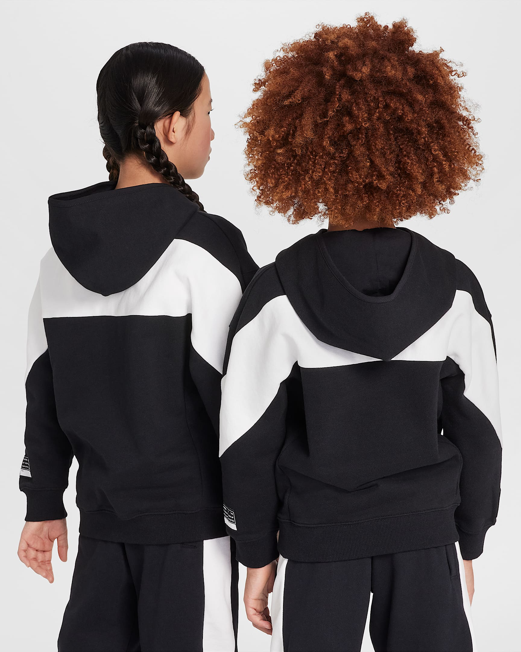 Felpa pullover in fleece con cappuccio HF8812 010 NIKE 