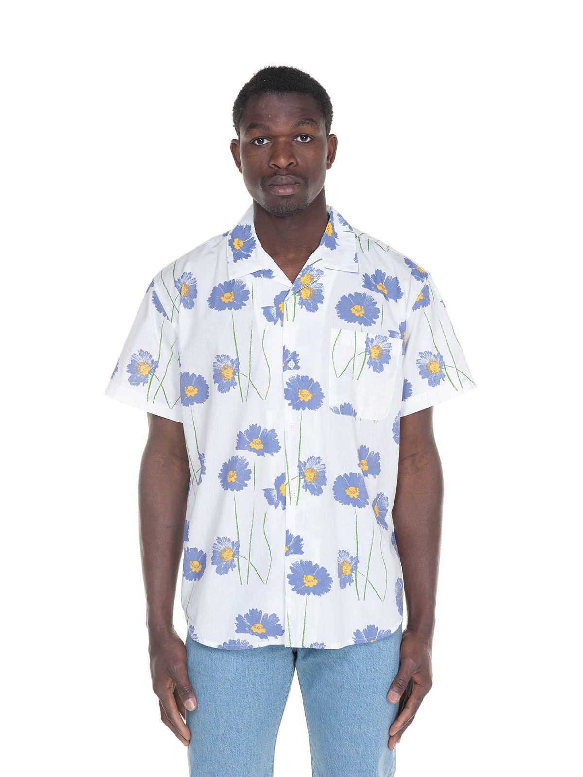 Camicia Marino MC000045 WHT MULTI OBEY 