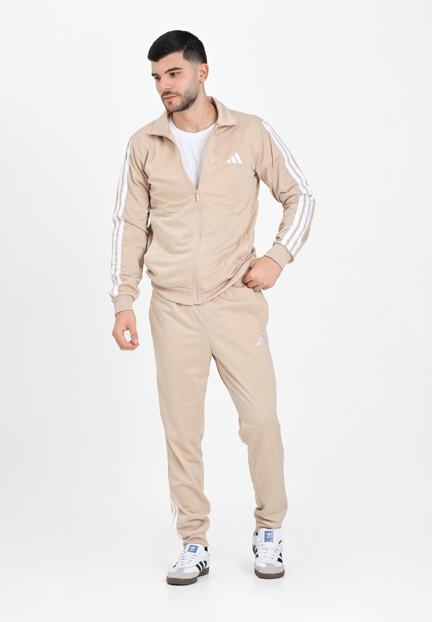 Tuta sportiva Basic 3 Strisce Tricot Track Suit JX8732 UNI ADIDAS 