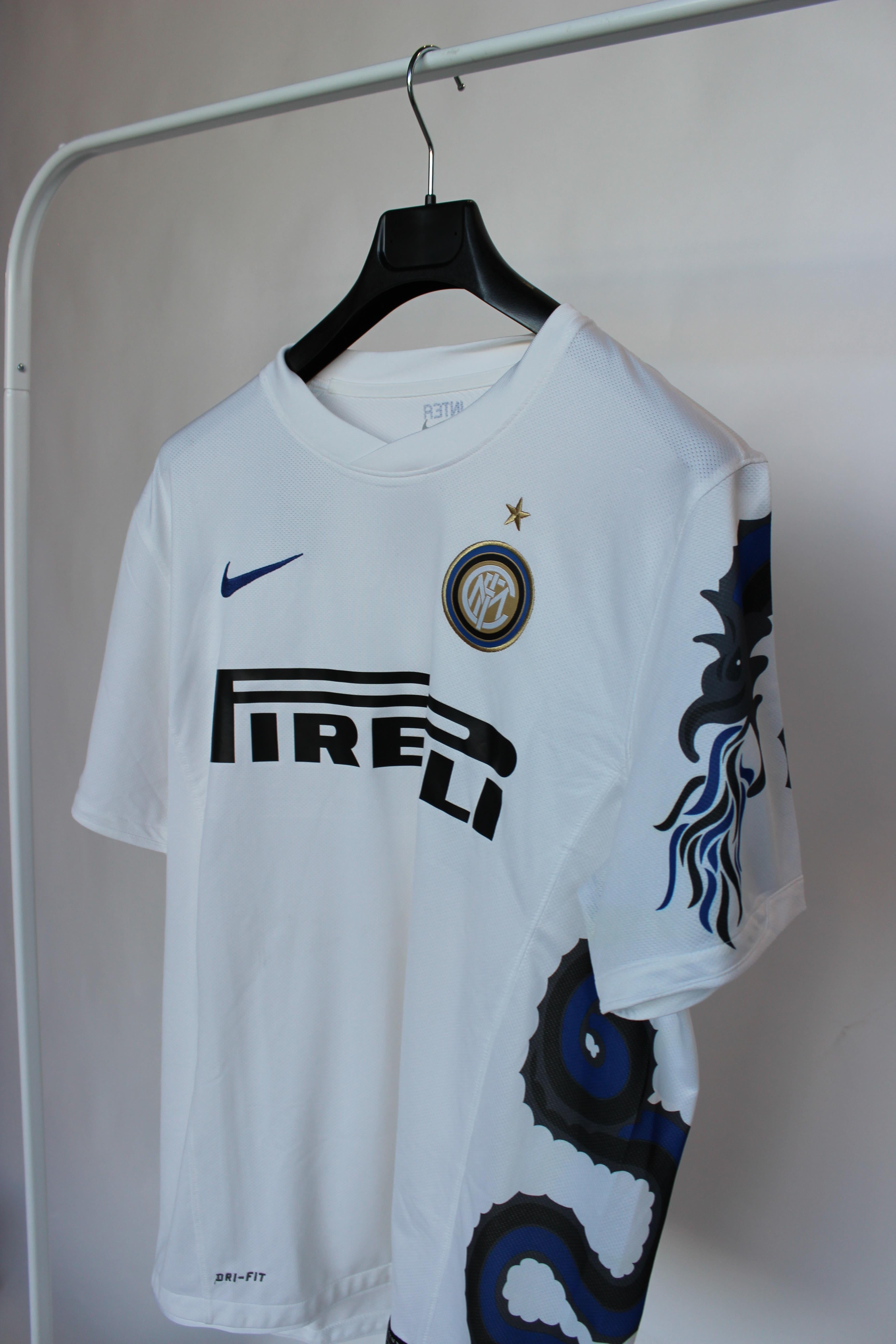MAGLIA CALCIO AWAY 2010/11 382248 105 NIKE 