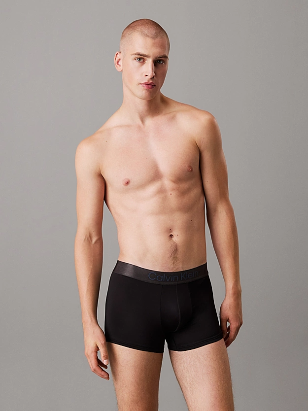 Boxer a vita bassa in confezione da 3 - Microfibre Stretch LV00NB4269 UB1 CALVIN KLEIN 