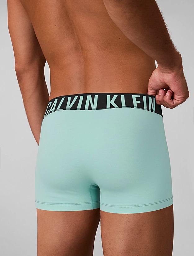 Boxer aderenti in confezione da 3 - Intense Power Cotton 000NB3608A ZDM CALVIN KLEIN 