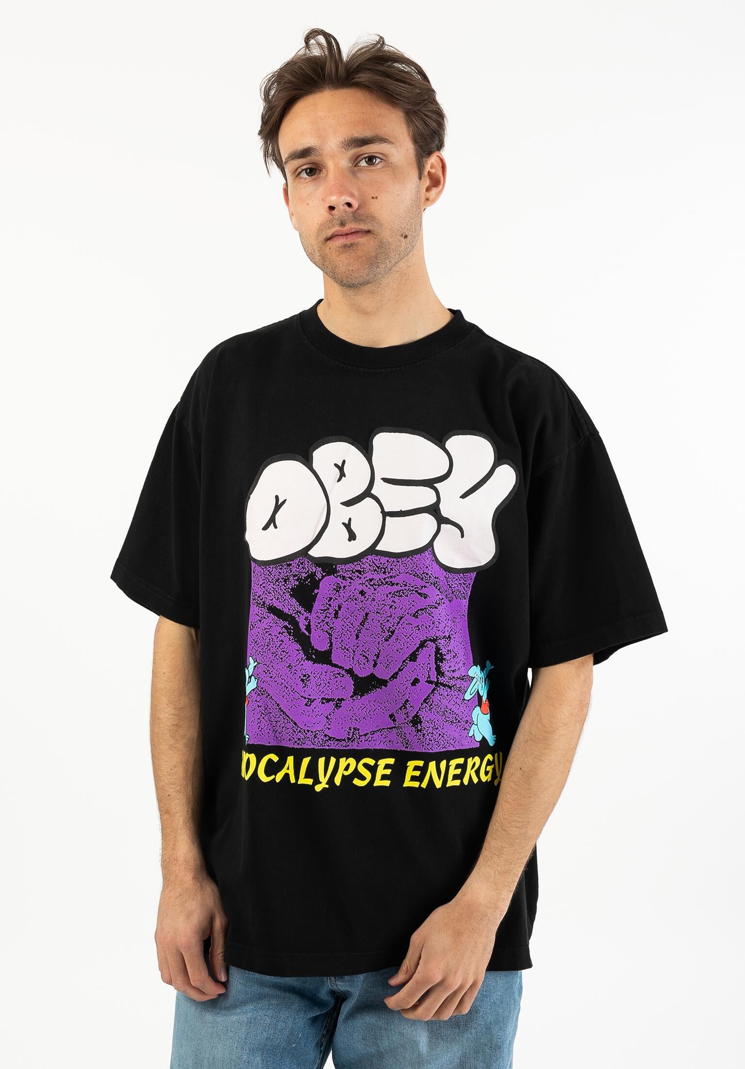 Maglia Apocalypse MC0000143 PIGMENT BLK OBEY 