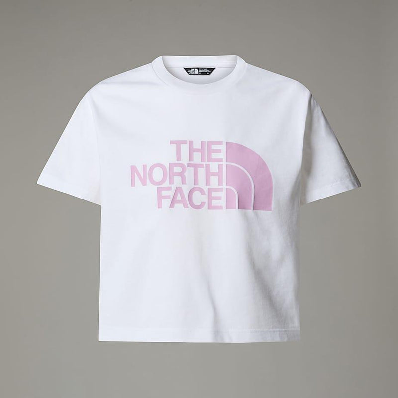 Girls S/S Crop Easy Tee