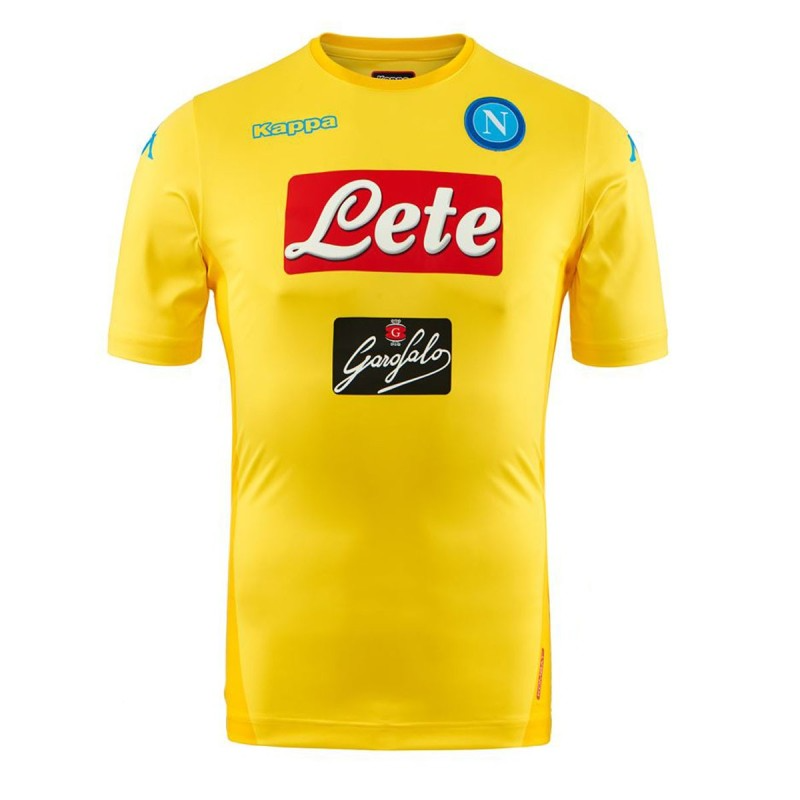 Maglia Away Gialla Kombat Replica 2017/18