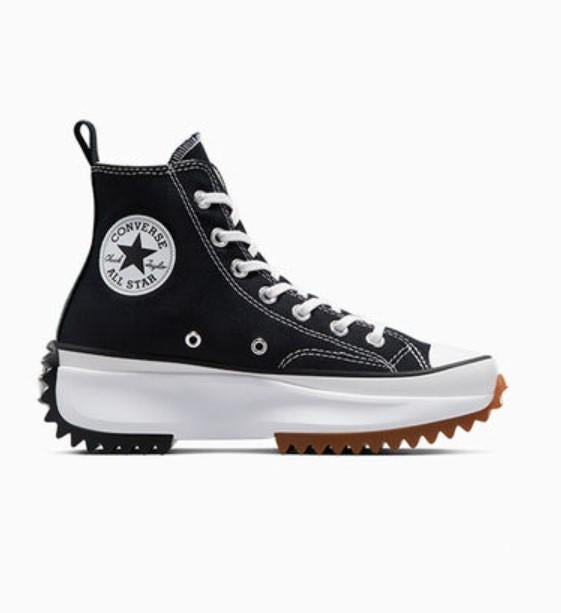 RUN STAR HIKE HI 166800C BLACK/WHITE CONVERSE 