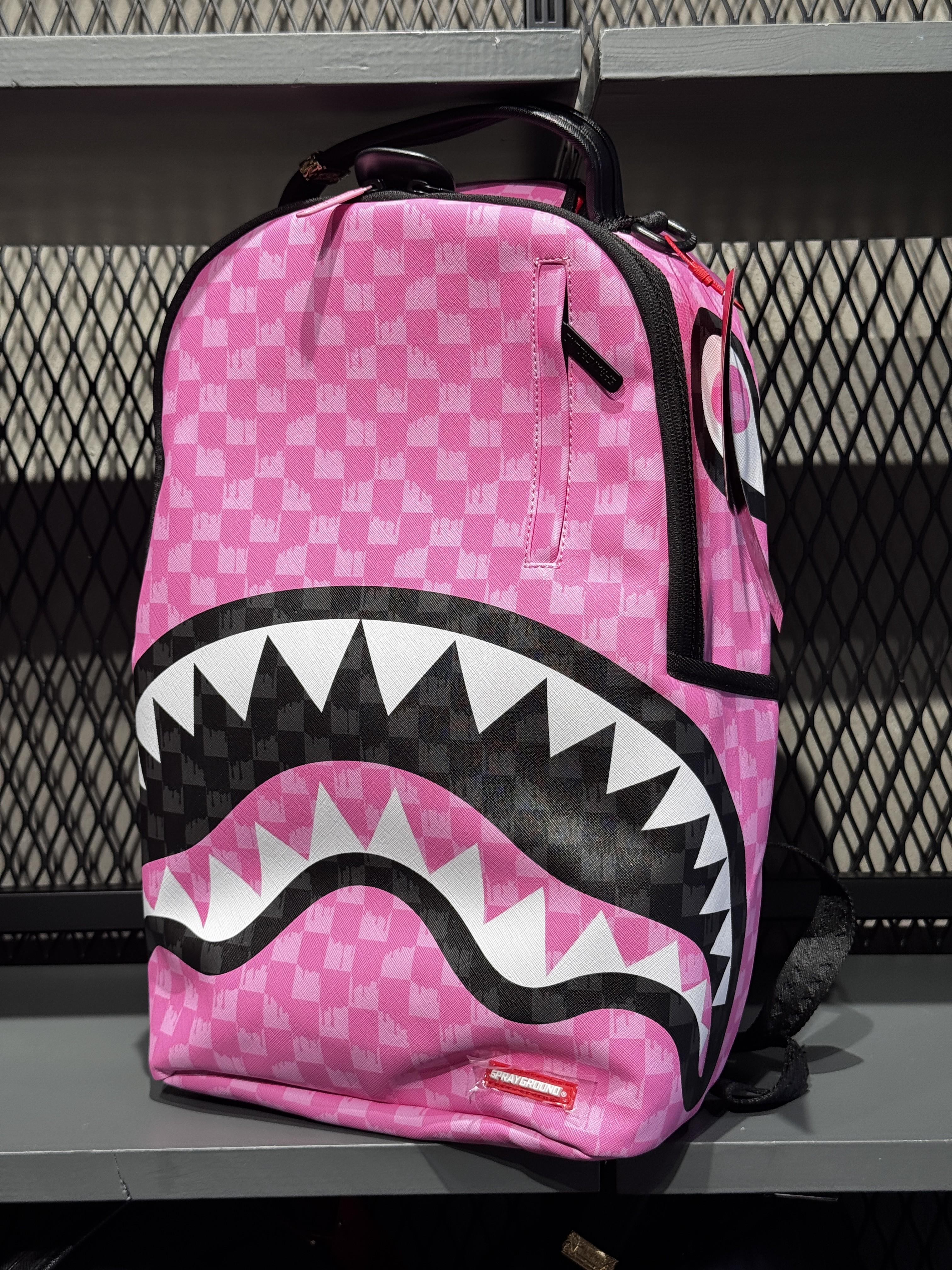 Pink And Black Drip 910B7694 NSZ SPRAYGROUND 
