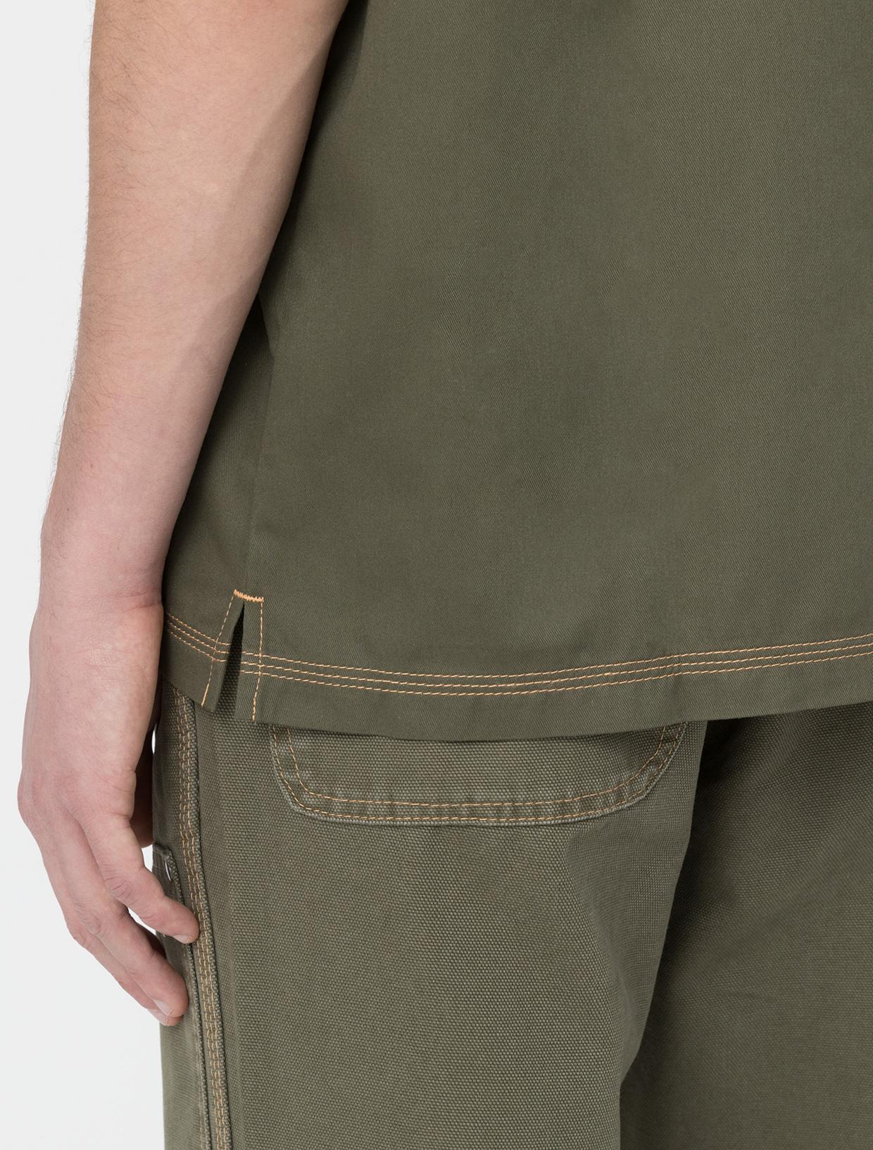 MADRAS SHIRT SS MILITARY GR DK0A4Y7L MGR1 DICKIES 