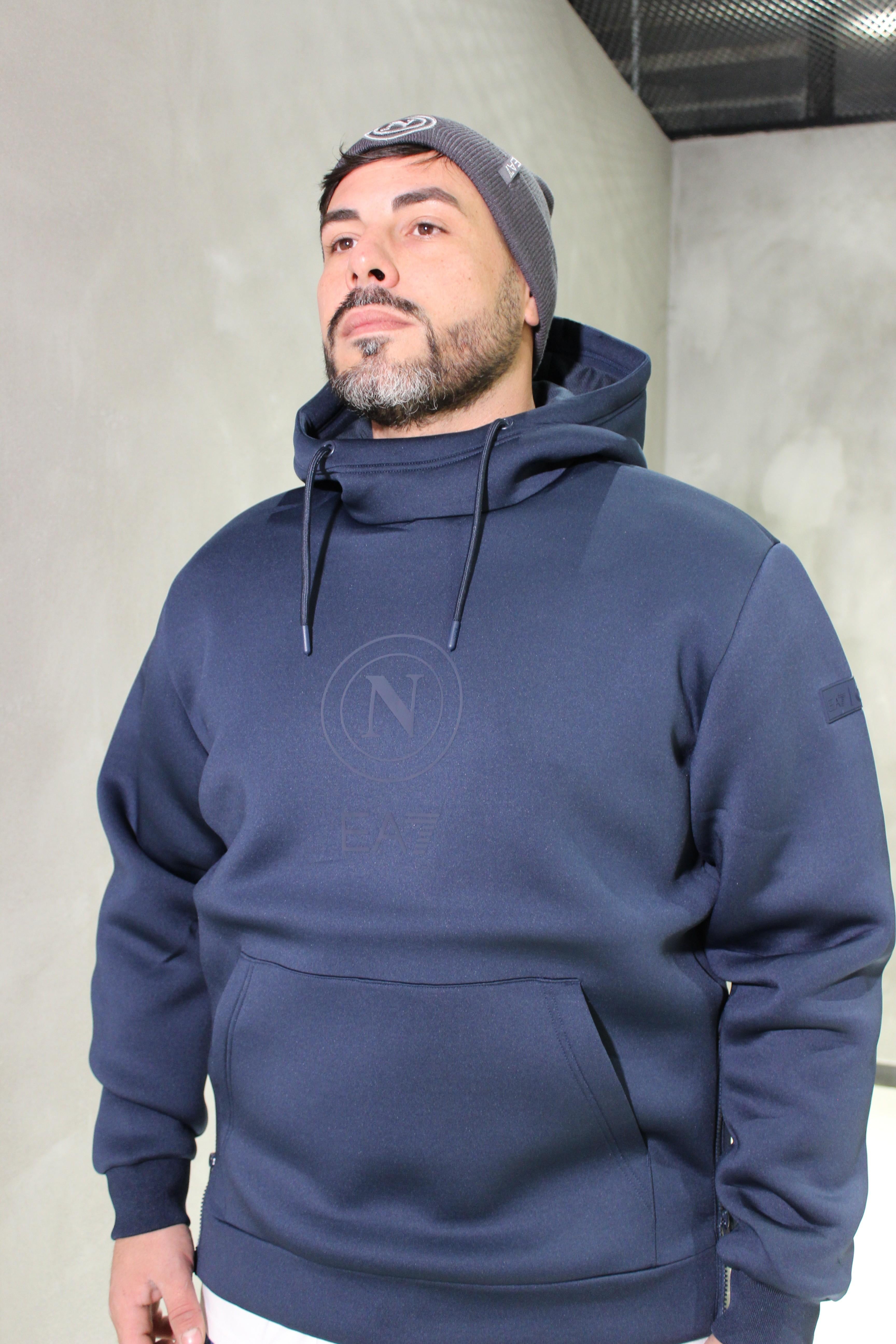 Felpa Neoprene FELPA NEOPRENE BLUE EA7 