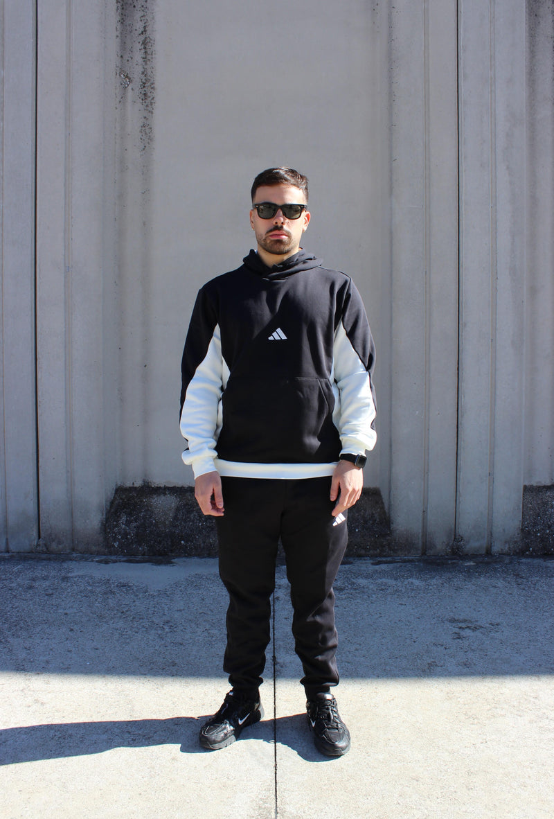 Adidas Tuta da Uomo Fleece Colorblock
