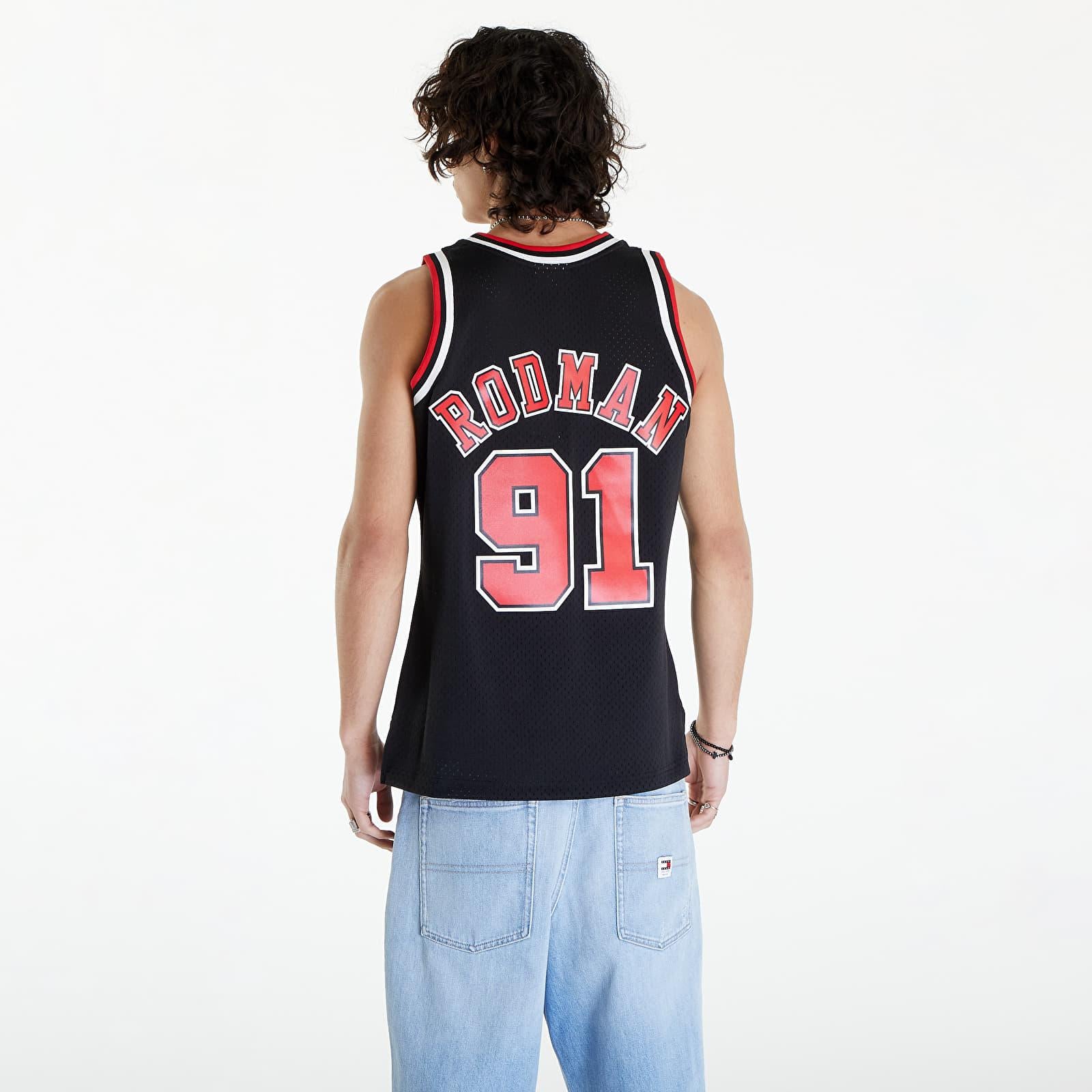 CHICAGO BULLS - DENNIS RODMAN SMJYGS18152 BLACK MITCHELL&NESS 