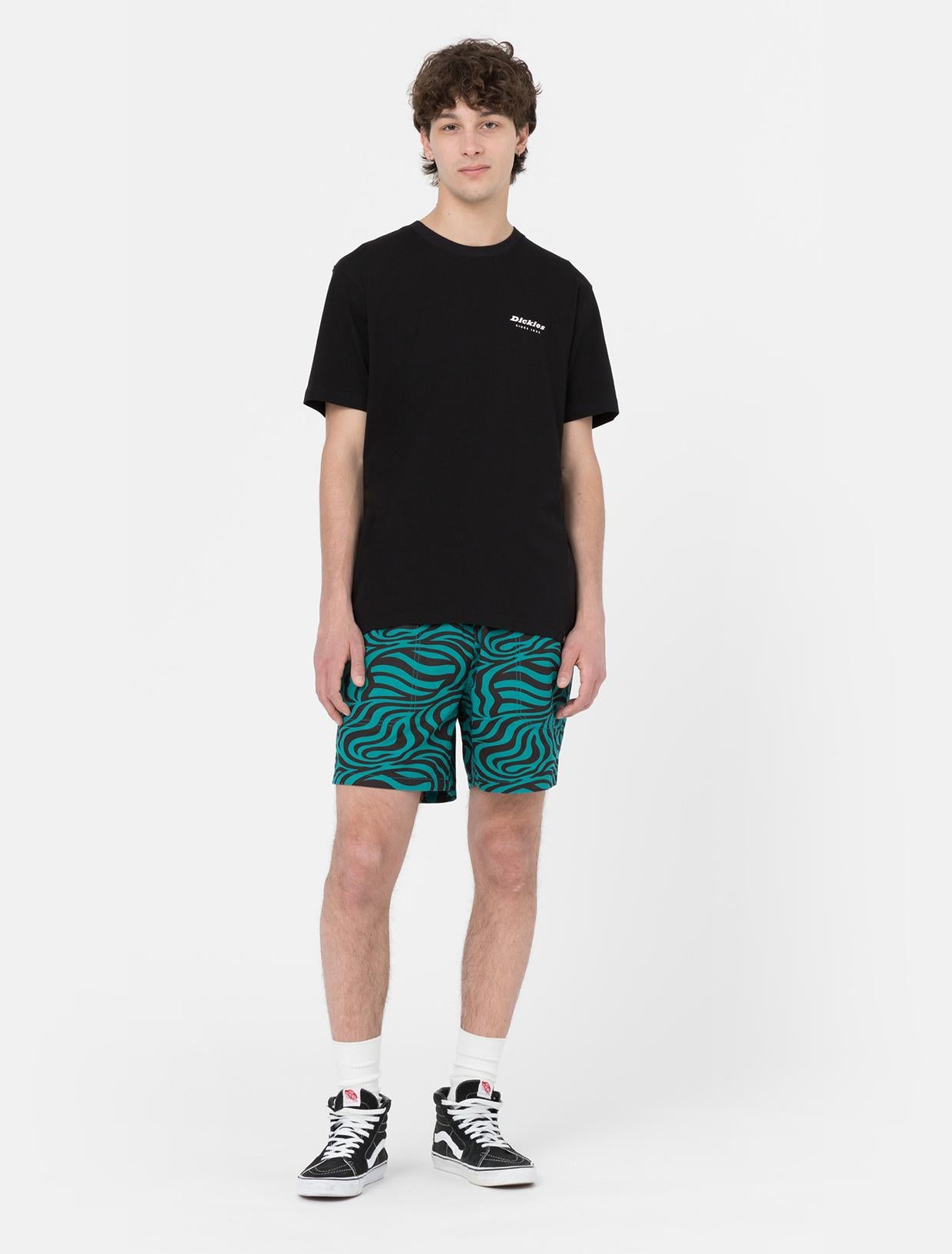 LEESBURG BOX TEE SS <BR/> DK0A4Y8Q BLK1 DICKIES 