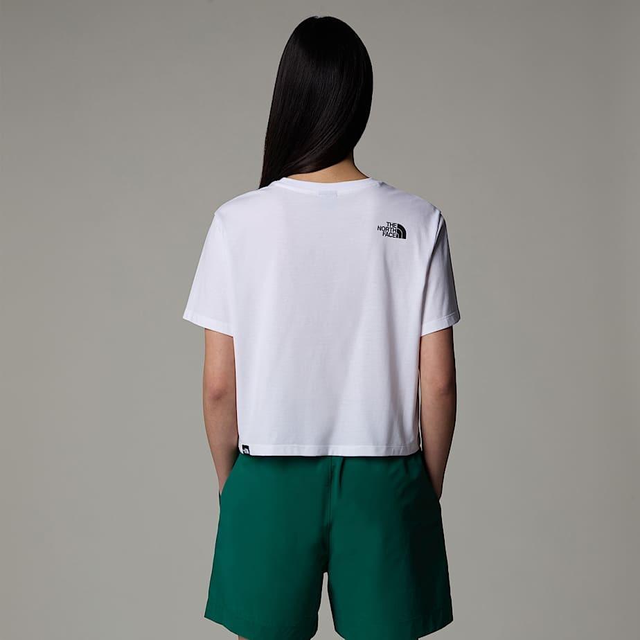 Simple Dome Cropped Slim tee NF0A87U4 FN41 THE NORTH FACE 