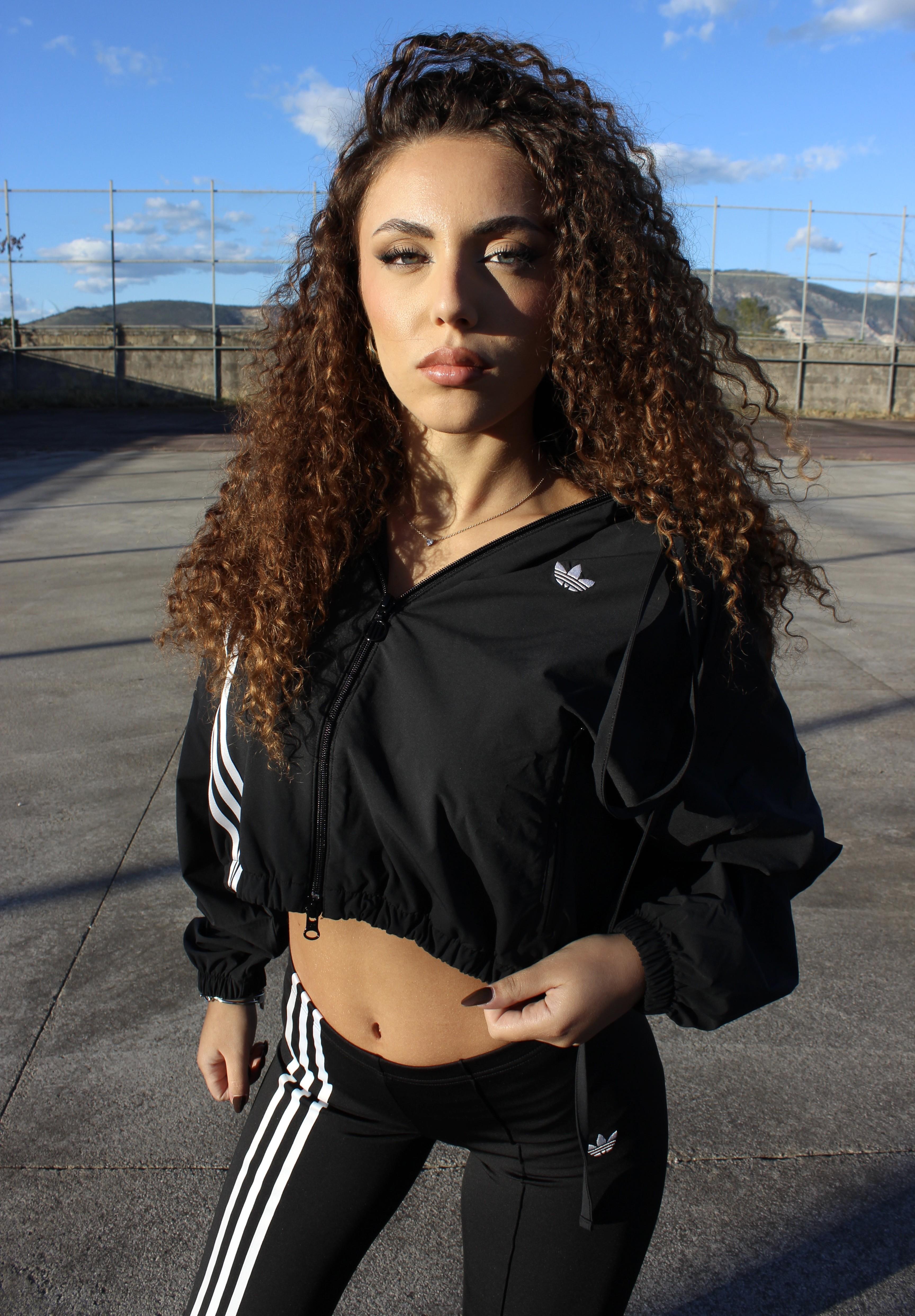Tracksuit nero con fiocco JX2698 UNI ADIDAS 