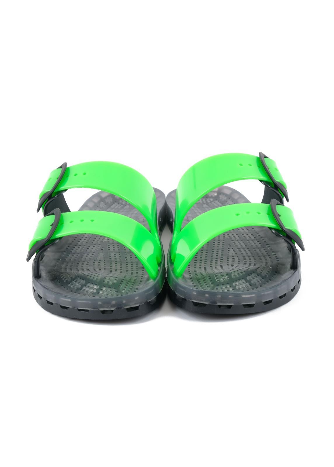 Sandals LA JOLLA BLK FLUO GREEN SENSI 
