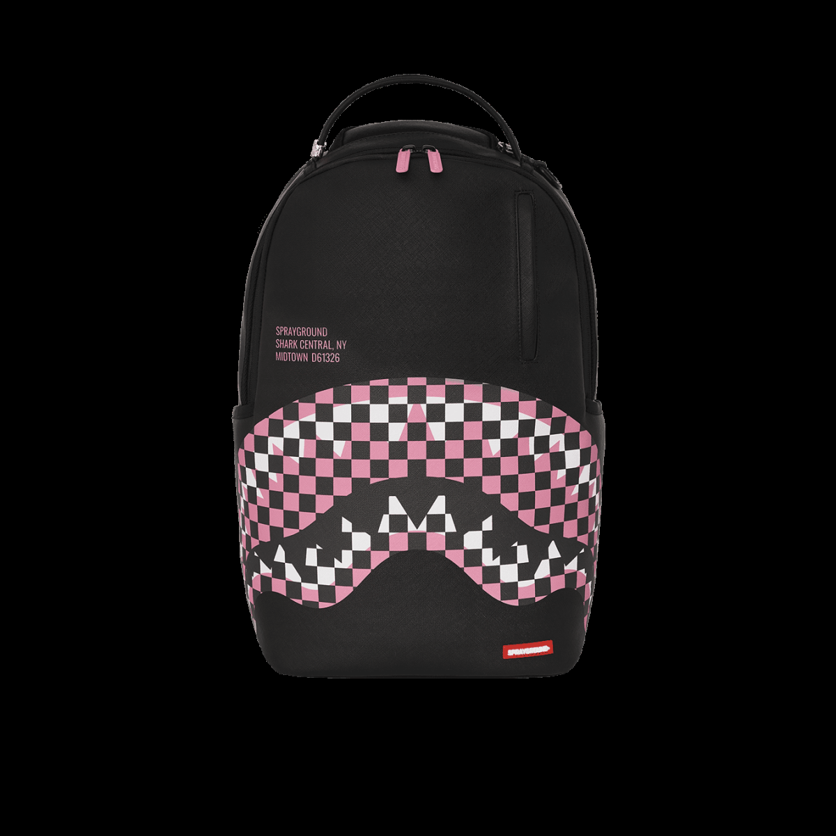 Shark Central Breakup Check Sorbet Grey Backpack 910B7635NSZ UNI SPRAYGROUND 