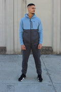 PUMATECH hooded jumpsuit with full zip
