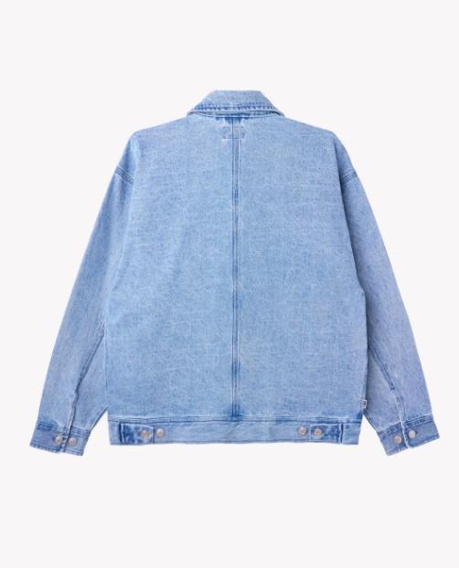 Easton jkt 22MC0000866 LIGHTINDIGO OBEY 