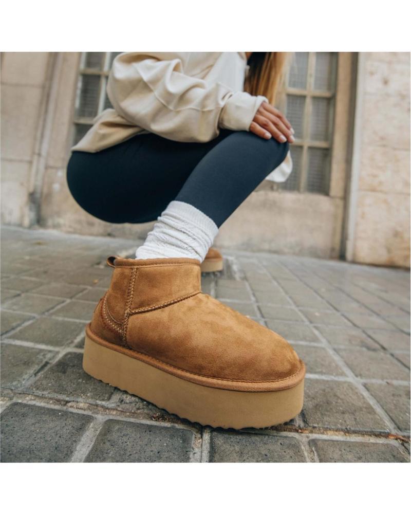 Stivaletto da donna 59733 NUEZ CUERO MTNG 