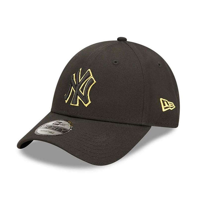 9FORTY NEW YORK YANKEES TEAM OUTLINE CAP 60298630 BLKHCB NEW ERA 