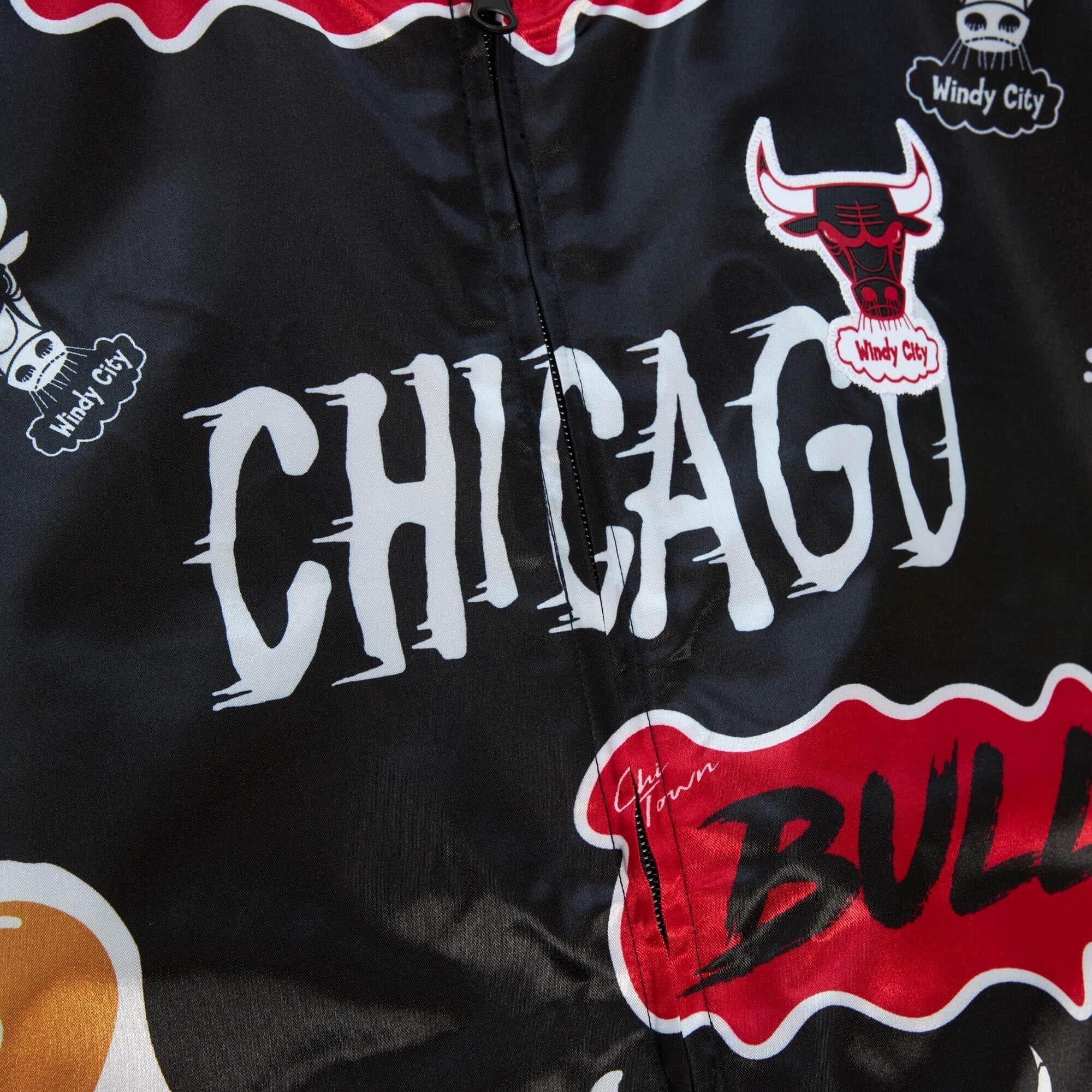 NBA Jacket Reversible OJZP4770 CBUBLK MITCHELL&NESS 