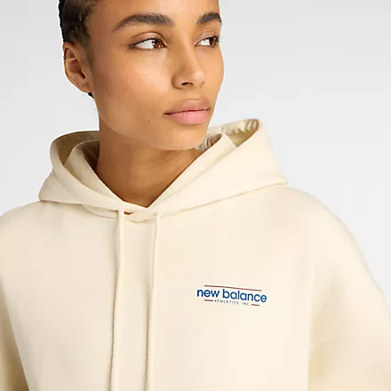 Reimagined Fleece Oversized Hoodie WT53515 LIN NEW BALANCE 