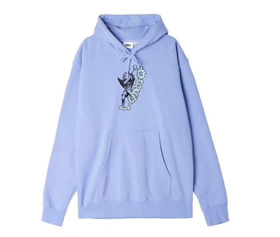 OBEY SEVEN HOOD SPECIALTY FLEECE 22UC000041 DIGITAL VIOLET OBEY 