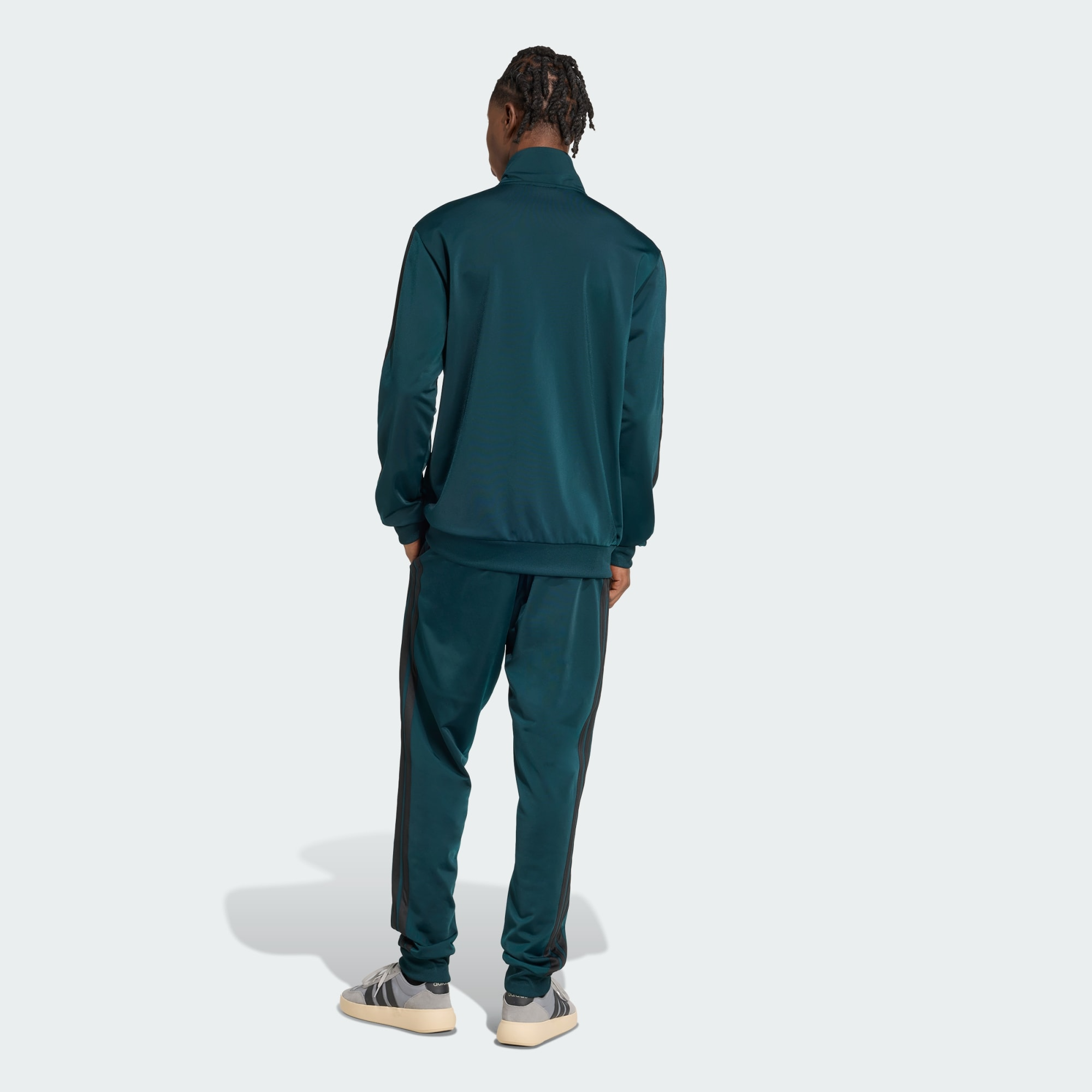 Tuta Sportiva Basic 3 Strisce Tricot Track Suit JX5502 UNI ADIDAS 