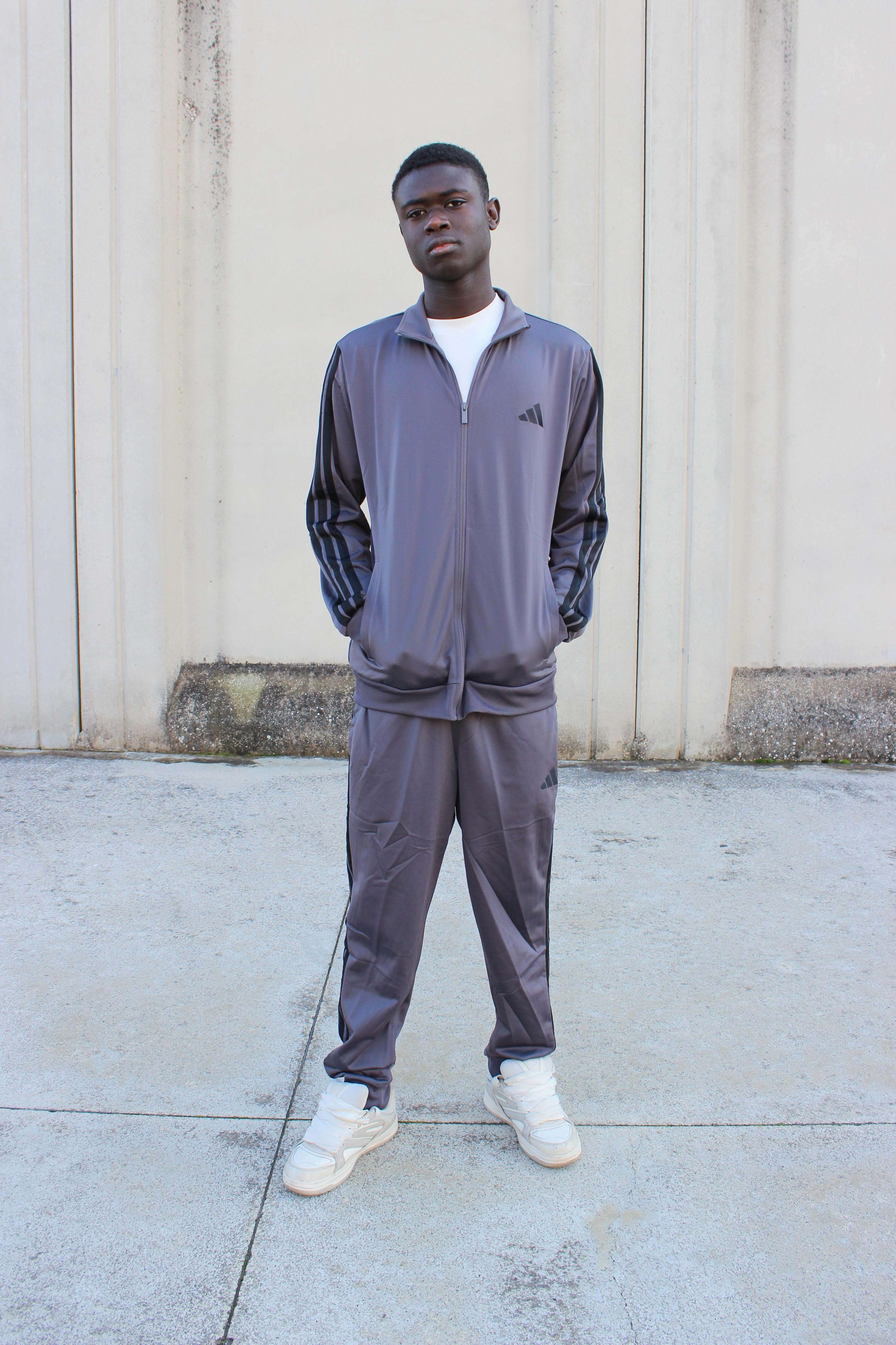 Tuta sportiva Basic 3 Strisce Tricot Track Suit JI8856 UNI ADIDAS 