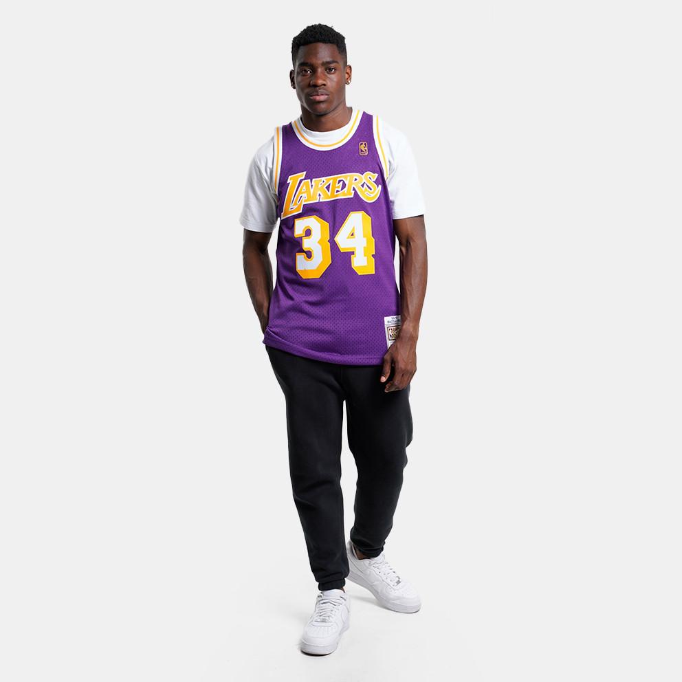 LOS ANGELES LAKERS - SHAQUILLE O'NEAL SMJYGS18178 PURPLE MITCHELL&NESS 